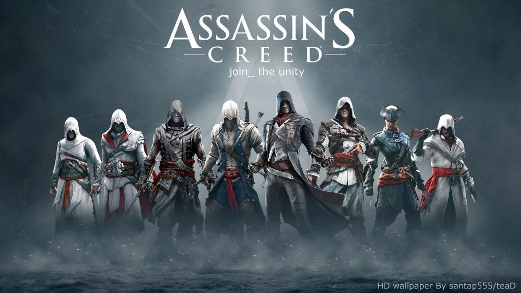 شخصیت ها و پوشش assassin's creed