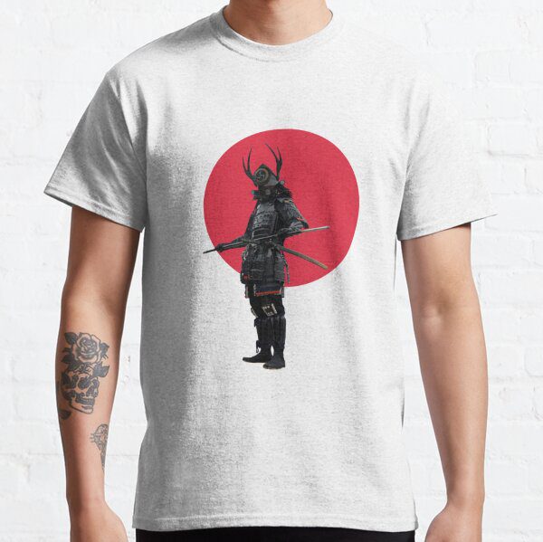 تیشرت با طرح Samurai Ghost of Tsushima گوست اف سوشیما