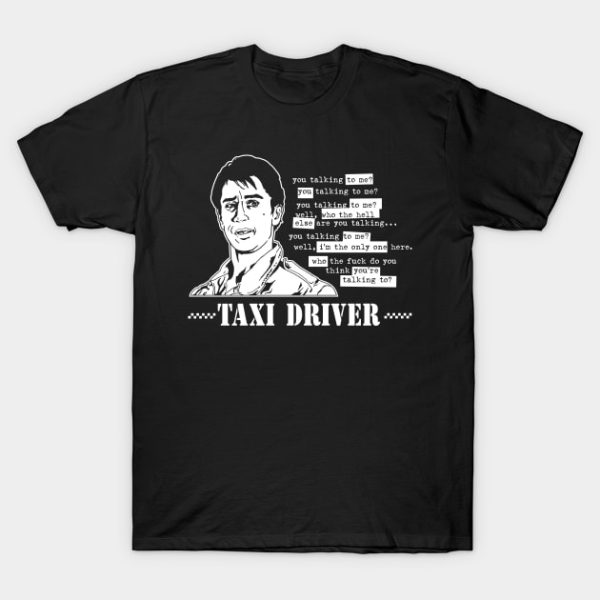 تیشرت راننده تاکسی | تیشرت Taxi Driver طرح Taxi driver movie art