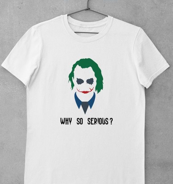 تی شرت کلاسیک جوکر | تی شرت CLASSIC Joker طرح Joker Halloween Why So Serious