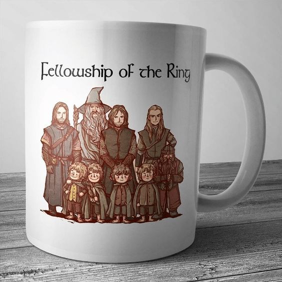 ماگ ارباب حلقه ها | ماگ Lord Of The Rings طرح Fellowship Of The Ring