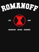 هودی مارول | هودی Marvel طرح Romanoff Est. 1984 Widow Tribute