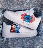 کفش اسپرت  air force طرح Lilo and Stitch ایرفورس نایک nike