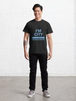 تیشرت ورزشی منچسترسیتی | تیشرت Manchester City طرح I am CITY Till I die