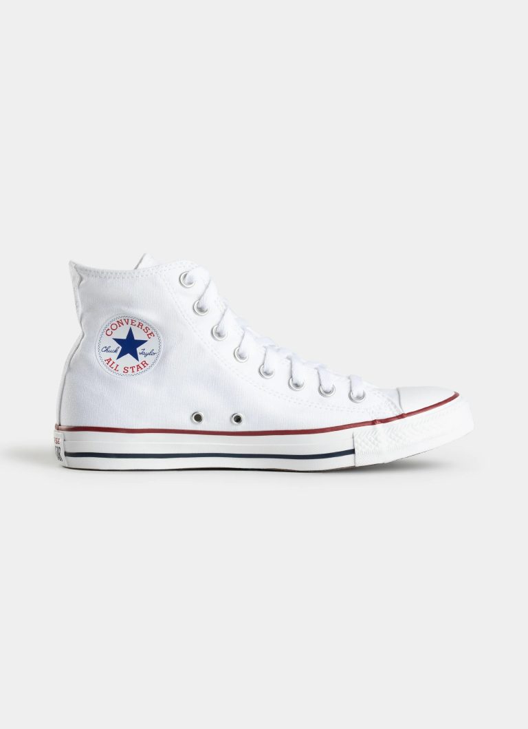 کفش اسپرت کانورس ال استار های کپی ساق دار سفید مدل کلاسیک converse all star classic