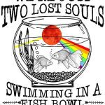 تیشرت پینک فلوید تیشرت Pink Floyd We’Re Just Two Lost Souls Swimming In A Fish Bowl