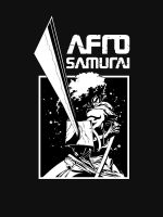تیشرت انیمه AFRO SAMURAI افرو سامورایی Afro Samurai
