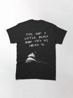 تیشرت پینک فلوید تیشرت Little Black Book – Pink Floyd Inspired Lyric Design