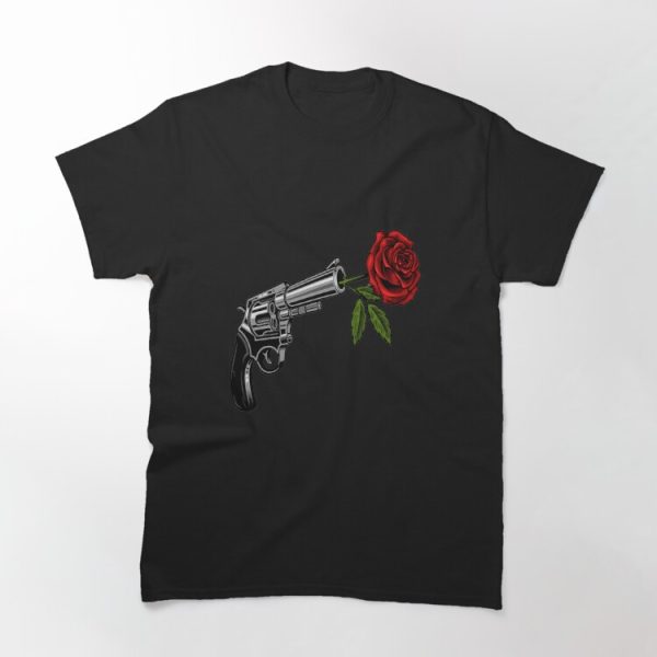 تیشرت guns n roses گانز ان روزز Gun with rose