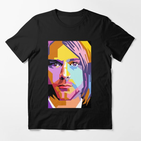 تیشرت nirvana نیروانا  Kurt Cobain Grunge Music Icon Tee