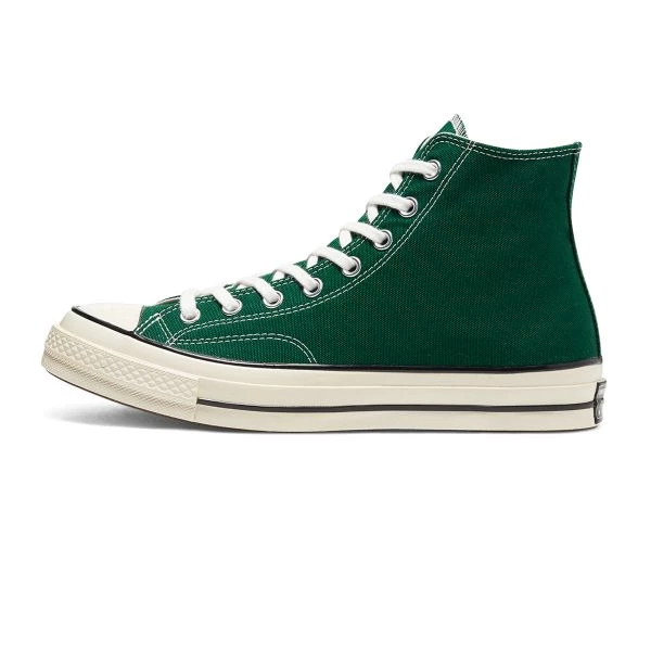 کفش اسپرت کانورس ال استار ۱۹۷۰ اصل ساق دار سبز مدل converse all star 1970 از بقل