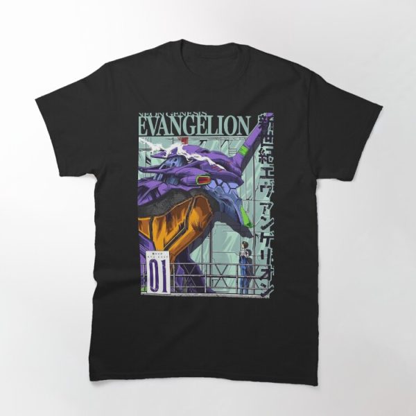 Neon Genesis Evangelion Classic T-Shirt