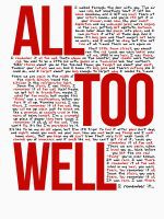 All Too Well (all lyrics) in White Classic T-Shirt