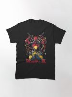 Hilarious Deadpool Wolverine Classic T-Shirt