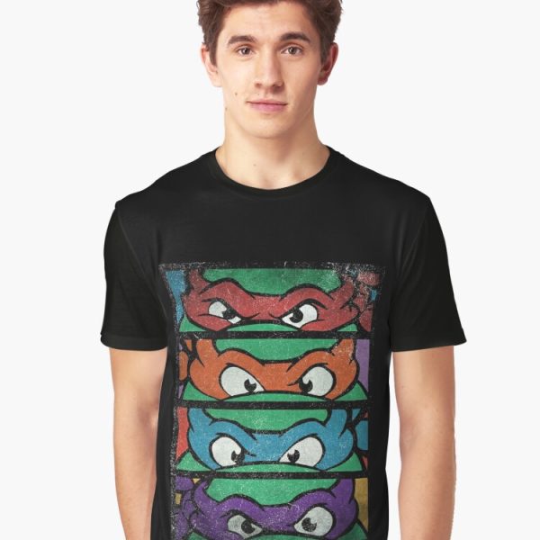 Ninja Turtles Cartoon Graphic T-Shirt