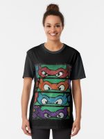 Ninja Turtles Cartoon Graphic T-Shirt