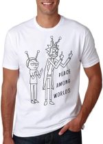 Peace Among Worlds Rick and Morty T-shirt