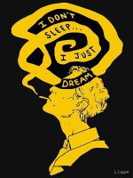 Rustin Cohle Quote - I don't sleep i only dream Classic T-Shirt