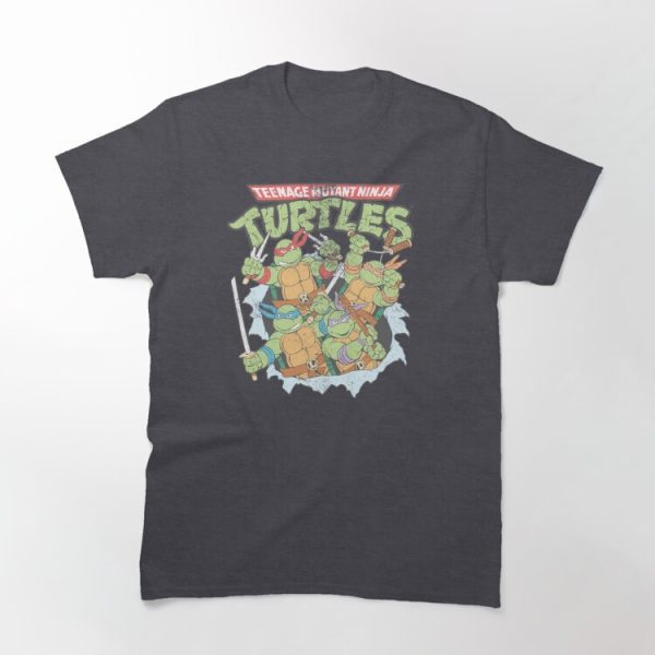 Teenage Mutant Ninja Turtles Breakthrough Group Classic T-Shirt