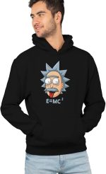 E = MC2 Einstein funny hoodie