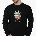 E = MC2 Einstein funny sweatshirt