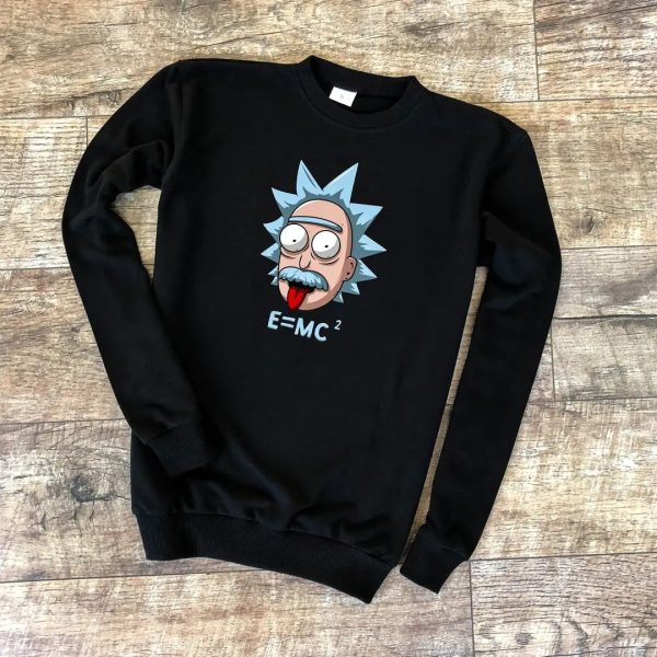 E = MC2 Einstein funny sweatshirt