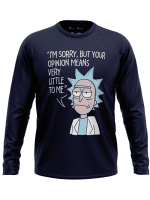 I'M Sorry But Your Meinung sweatshirt Rick Und Morty Scherz American Anime Top