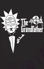 Kultura Rick and Morty The Grandfather Printed Cotton T-Shirt for Men-1