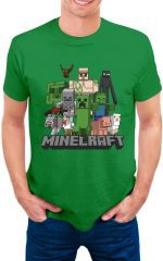 Minecraft Creeper Men's T-shirt