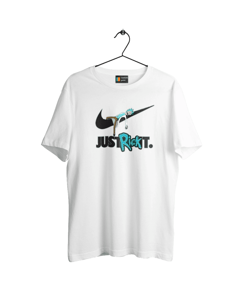 Official Rick and Morty Nike just Rick it shirt