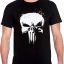 Punisher t-shirt with simple skeleton design