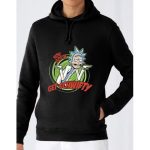 Unisex Rick and Morty hoodie Get Schwifty