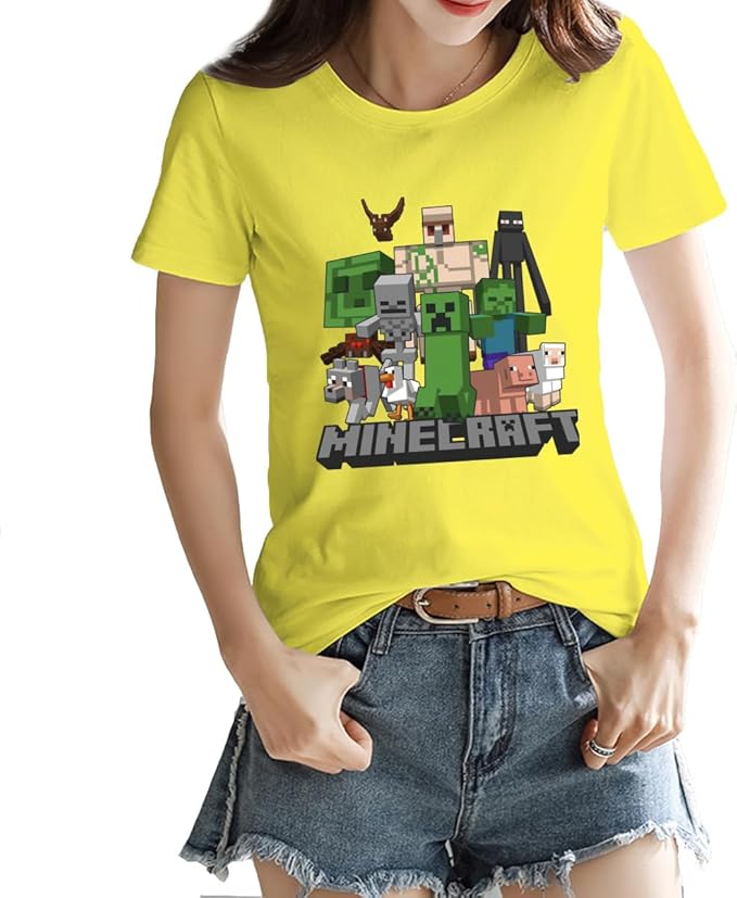 Minecraft Creeper Women's T-shirt-1