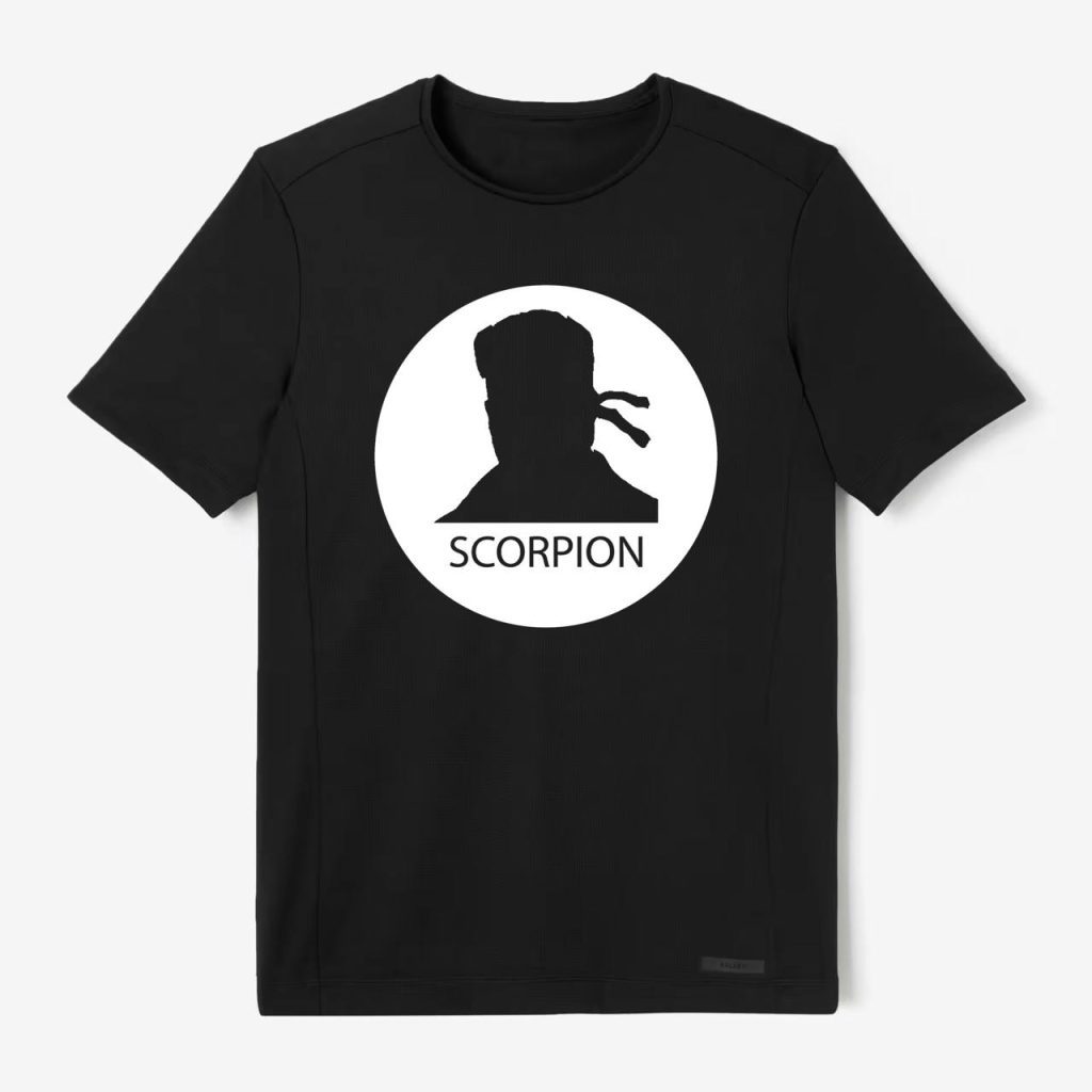 تی شرت hamid scorpion